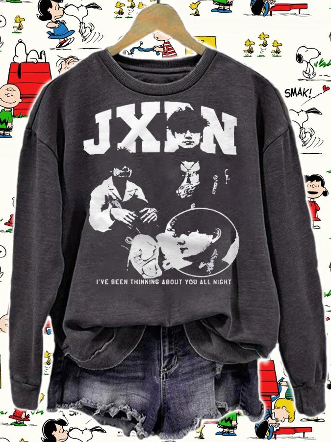 Jxdn I've been thinking about you all night T-shirt t-shirt