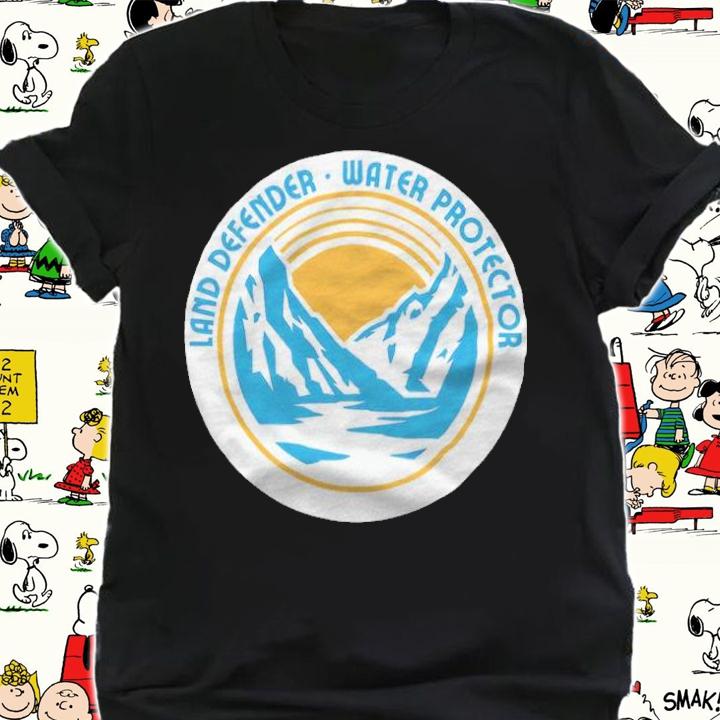 Land defender water protector logo T-shirt t-shirt