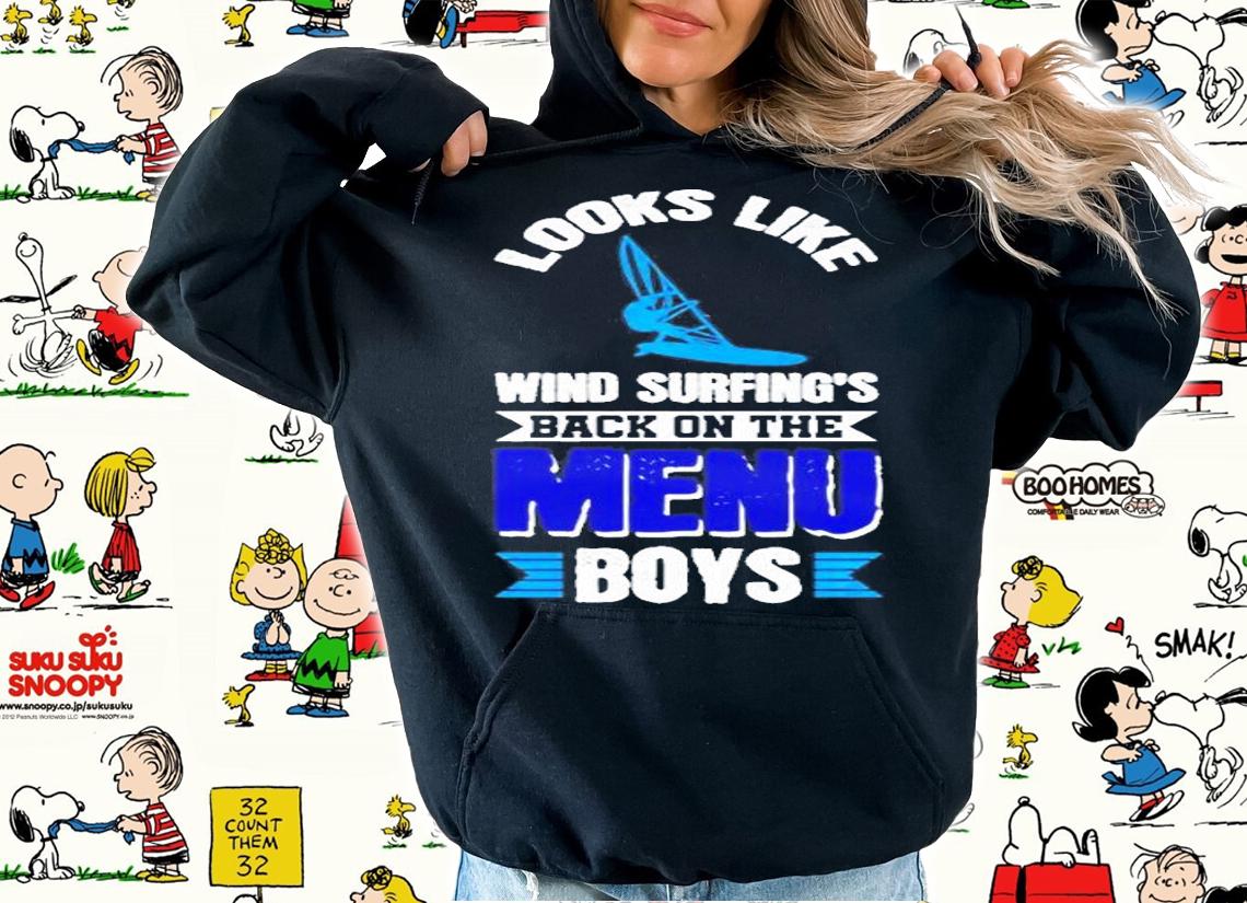 Looks Like Wind Surfings Back On The Menu Boys T-Shirt t-shirt