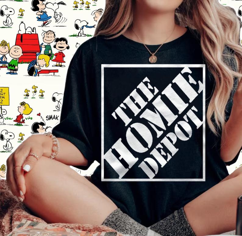 The Homie Depot Pullover Logo Shirt t-shirt woman shirt