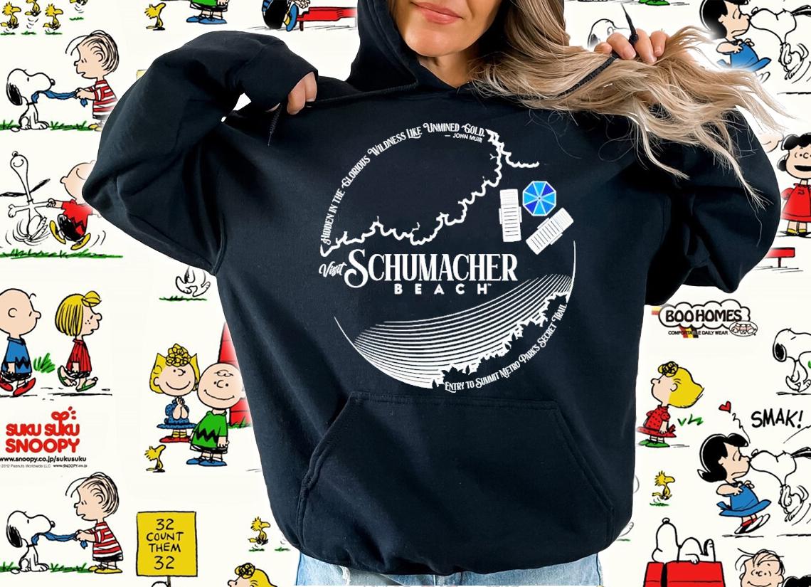 Visit Schumacher Beach Entry To Summit Metro Parks Secret Trail Shirt t-shirt