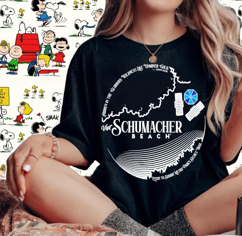 Visit Schumacher Beach Entry To Summit Metro Parks Secret Trail Shirt t-shirt