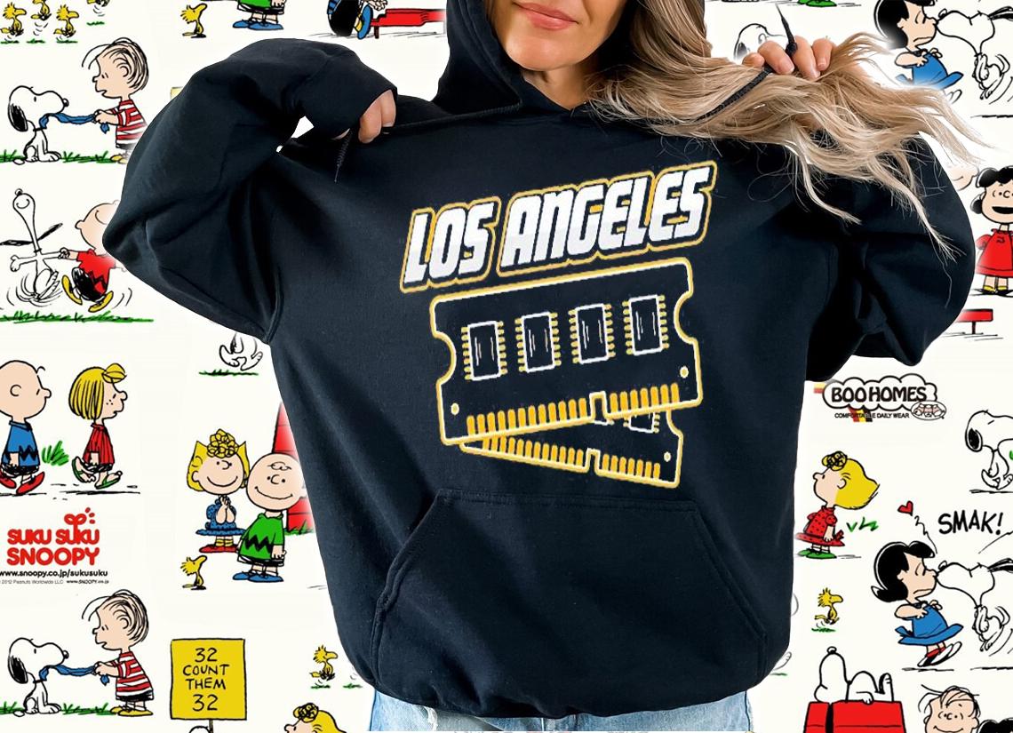 Los Angeles Computer Ram Football T-Shirt t-shirt