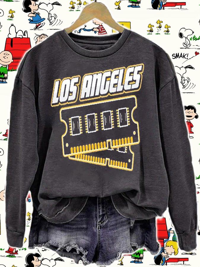 Los Angeles Computer Ram Football T-Shirt t-shirt