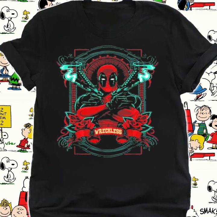Marvel Deadpool Wreckless Portrait Shirt t-shirt