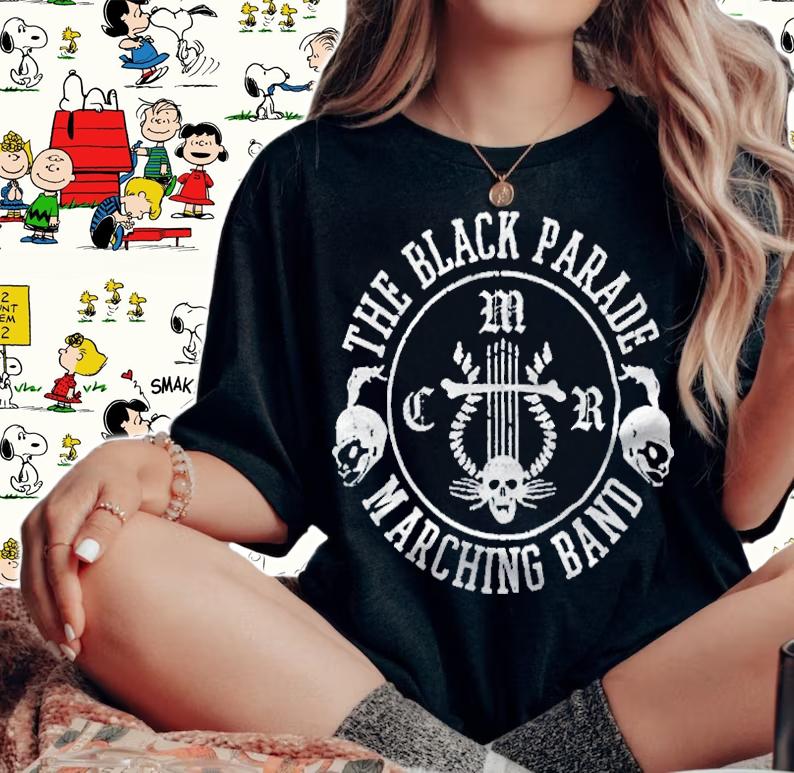 My Chemical Romance TBP Marching Band T-shirt t-shirt woman shirt