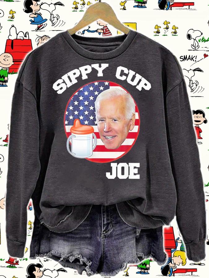 Sippy Cup Joe Biden Funny Political T-Shirt t-shirt