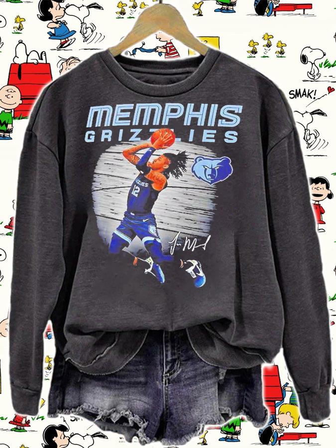 Ja Morant Memphis Grizzlies Signature T-Shirt t-shirt sweatshirt