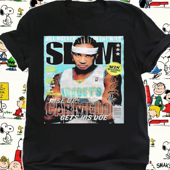 Carmelo Anthony Slam Cover 2021 T-shirt t-shirt shirt