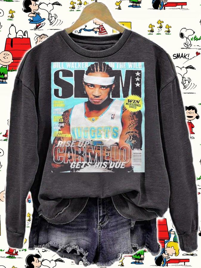 Carmelo Anthony Slam Cover 2021 T-shirt t-shirt sweatshirt