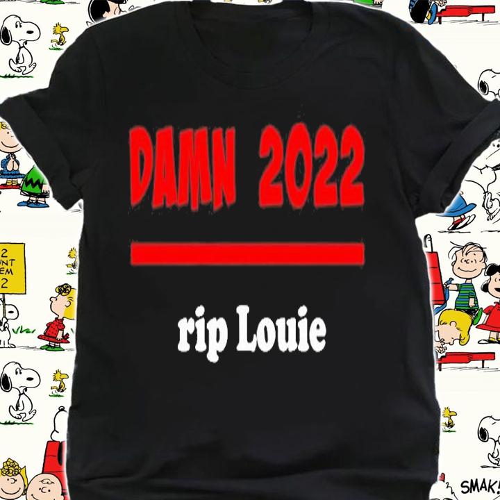 Damn 2022 Rip Louie Anderson T-Shirt t-shirt