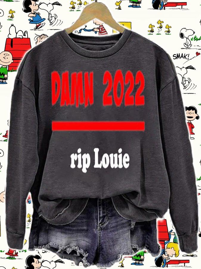 Damn 2022 Rip Louie Anderson T-Shirt t-shirt