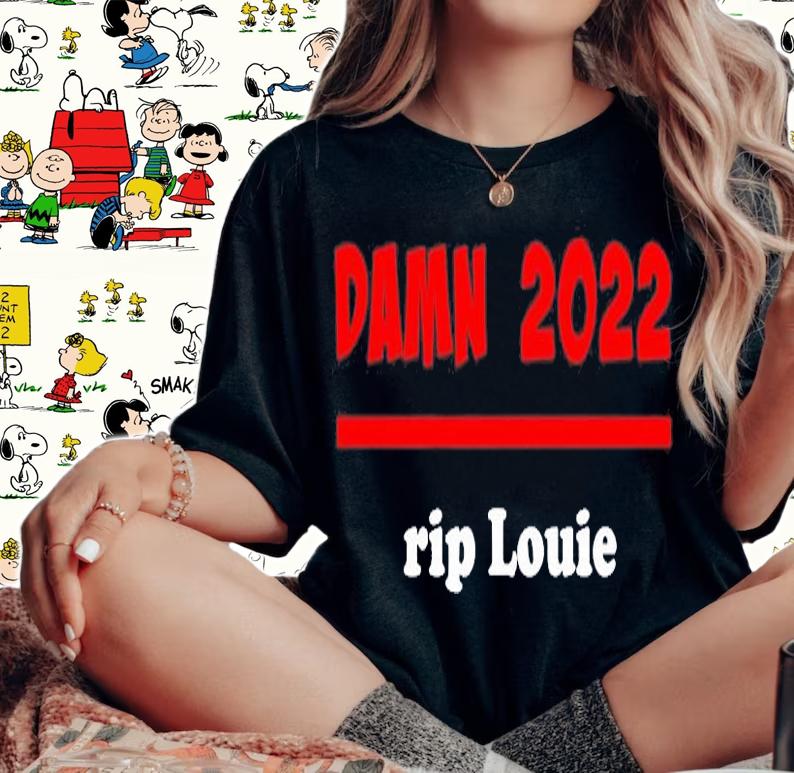 Damn 2022 Rip Louie Anderson T-Shirt t-shirt
