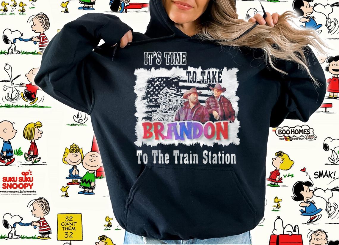 It's time to make Brandon to the train station T-shirt t-shirt