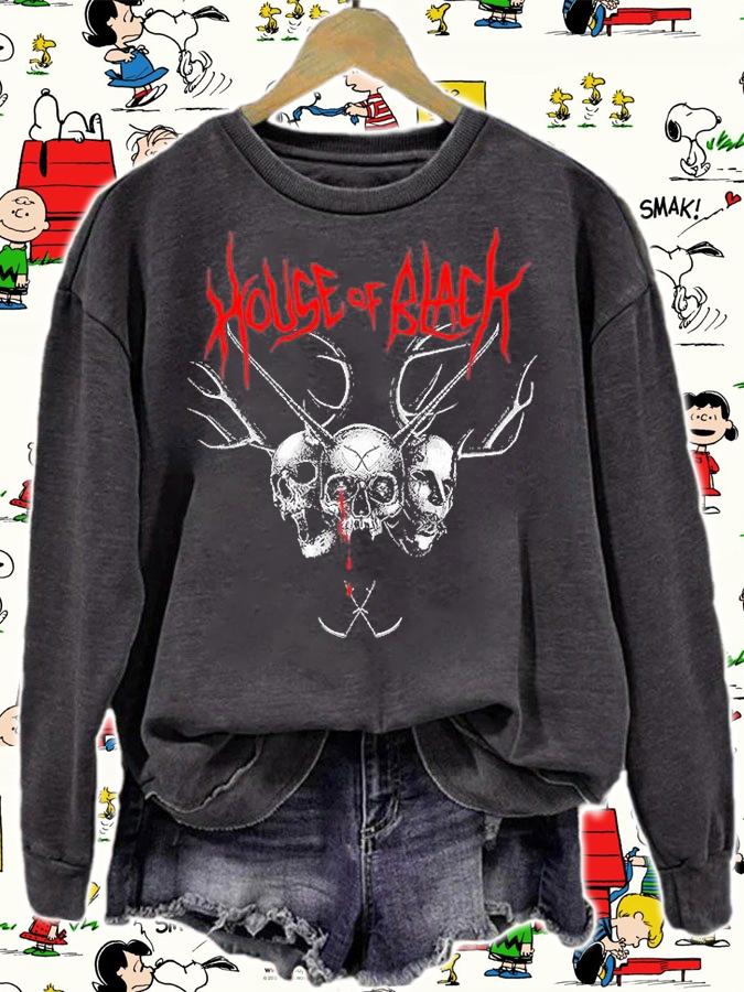 House Of Black 3 Phases Of Death T-Shirt t-shirt sweatshirt