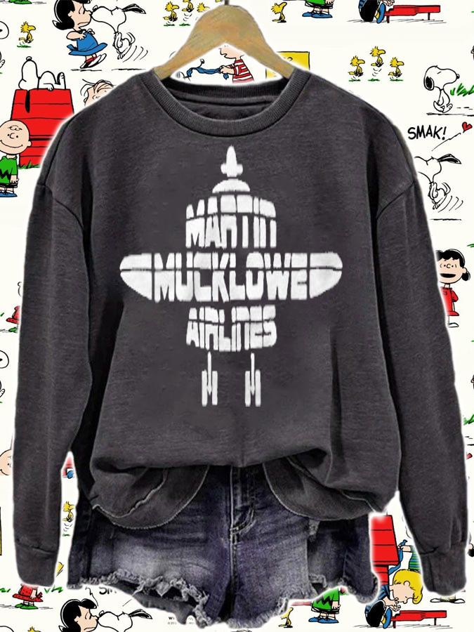 Martin Mucklowe Airlines T-shirt t-shirt sweatshirt