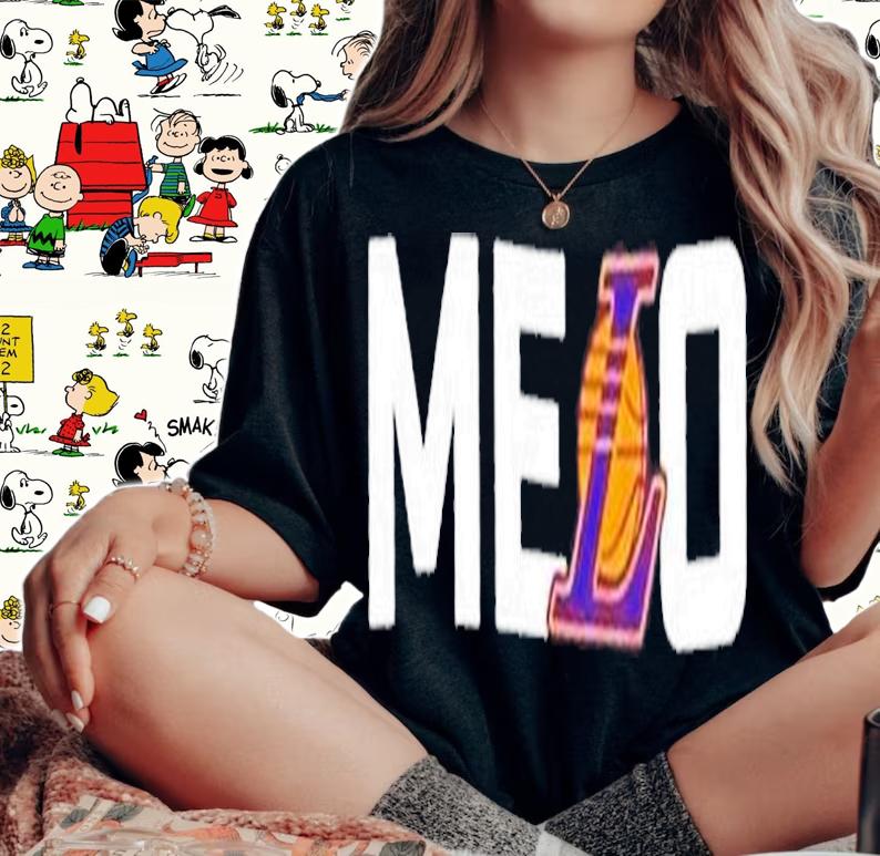 Melo Lakers Carmelo Anthony Los Angeles Lakers T-Shirt t-shirt woman shirt