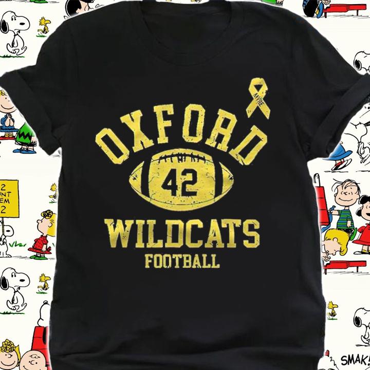 Oxford 42 Wildcats football T-shirt t-shirt shirt