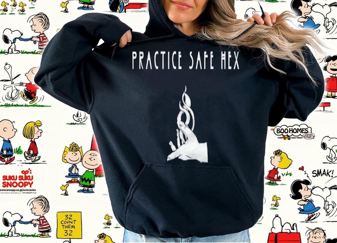 Practice Safe Hex Halloween Costume T-shirt t-shirt hoodie