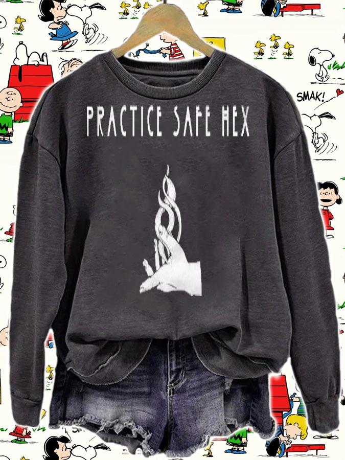 Practice Safe Hex Halloween Costume T-shirt t-shirt sweatshirt