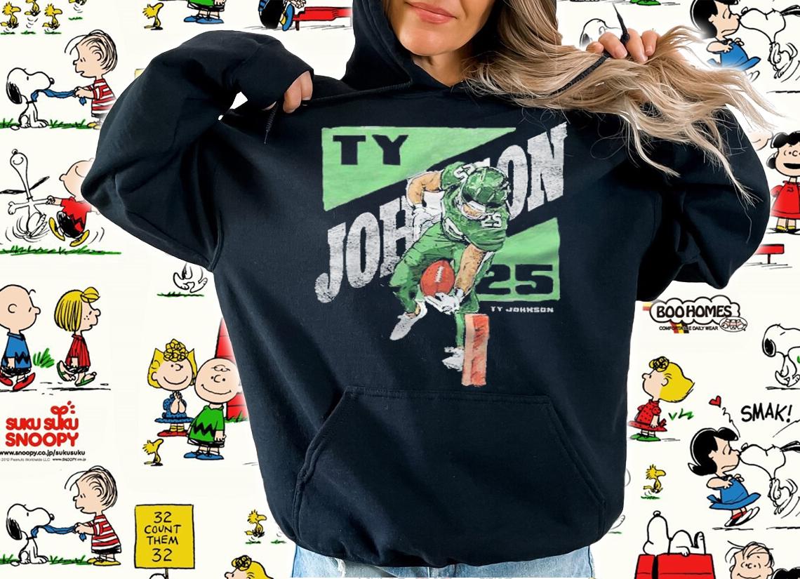 Ty Johnson Pylon TD New York Football Shirt t-shirt hoodie