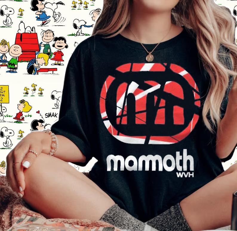 Mammoth wvh logo T-shirt t-shirt woman shirt