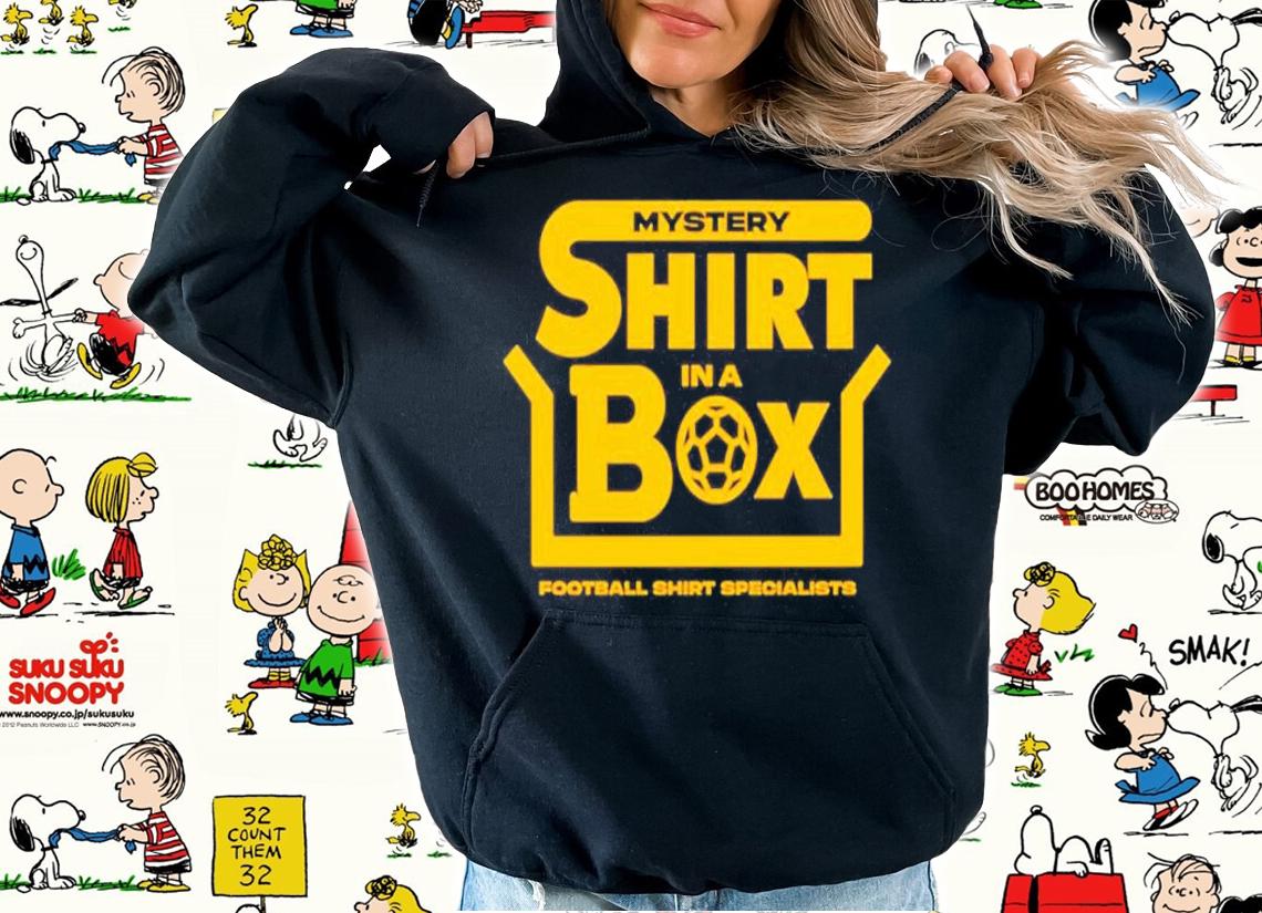 Mystery In A Box Football Shirt Specialists Shirt t-shirt