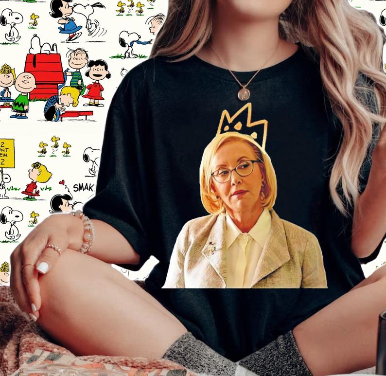 Roman Roy Gerri From Succession With A Crown Shirt t-shirt woman shirt