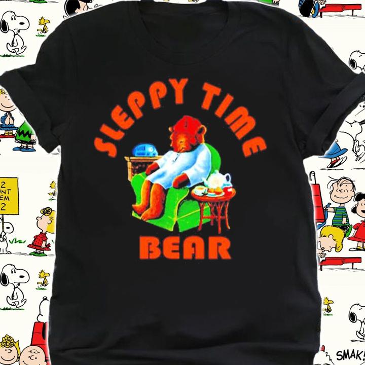 Sleepy Time Bear Tea Shirt t-shirt shirt