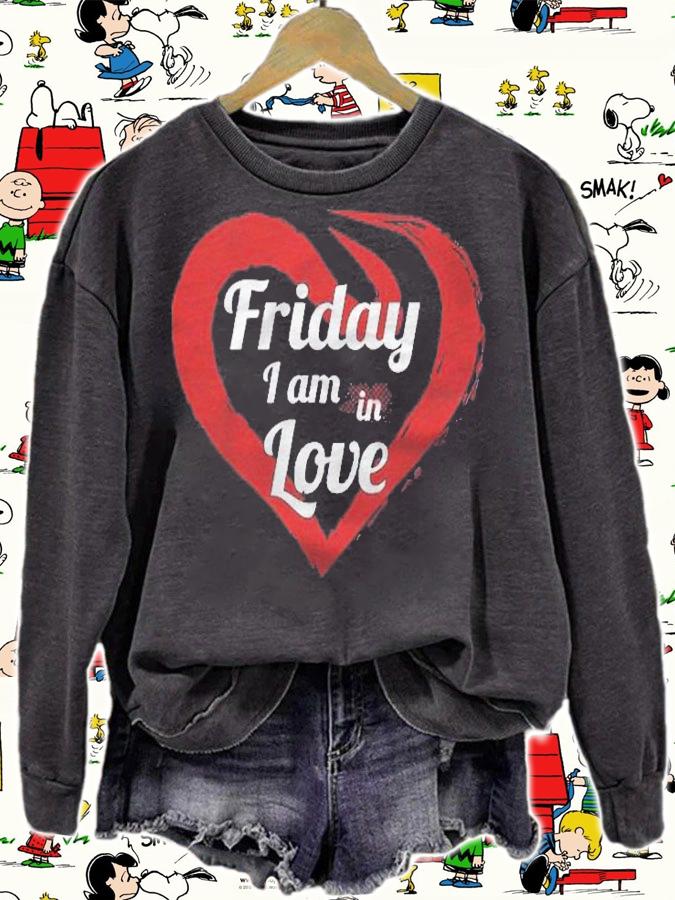 Valentines Day  Friday Im In Love Shirt t-shirt sweatshirt