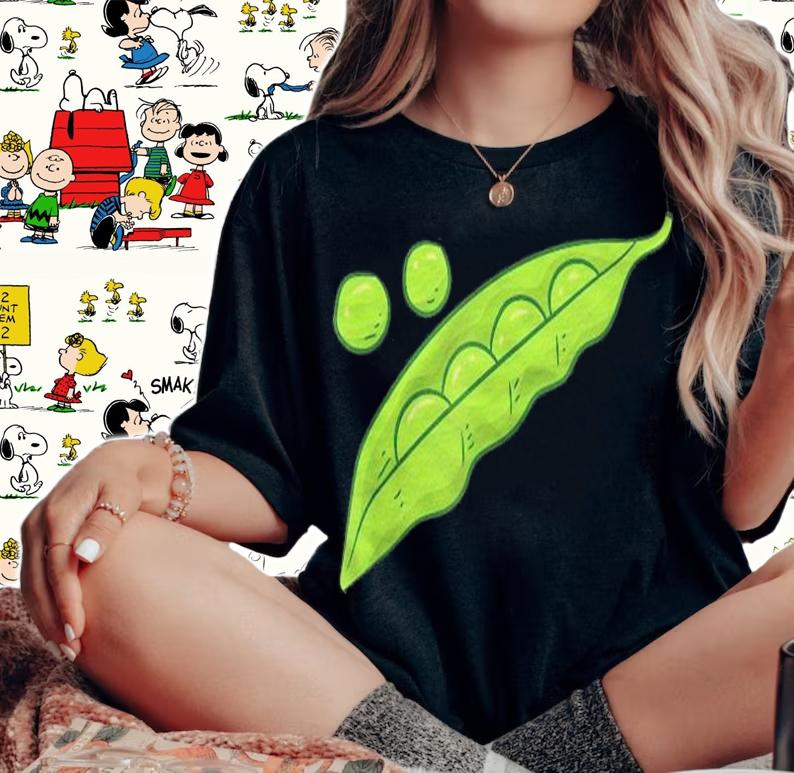 Funny Peas Vegetable Gift Peas Costume Shirt t-shirt