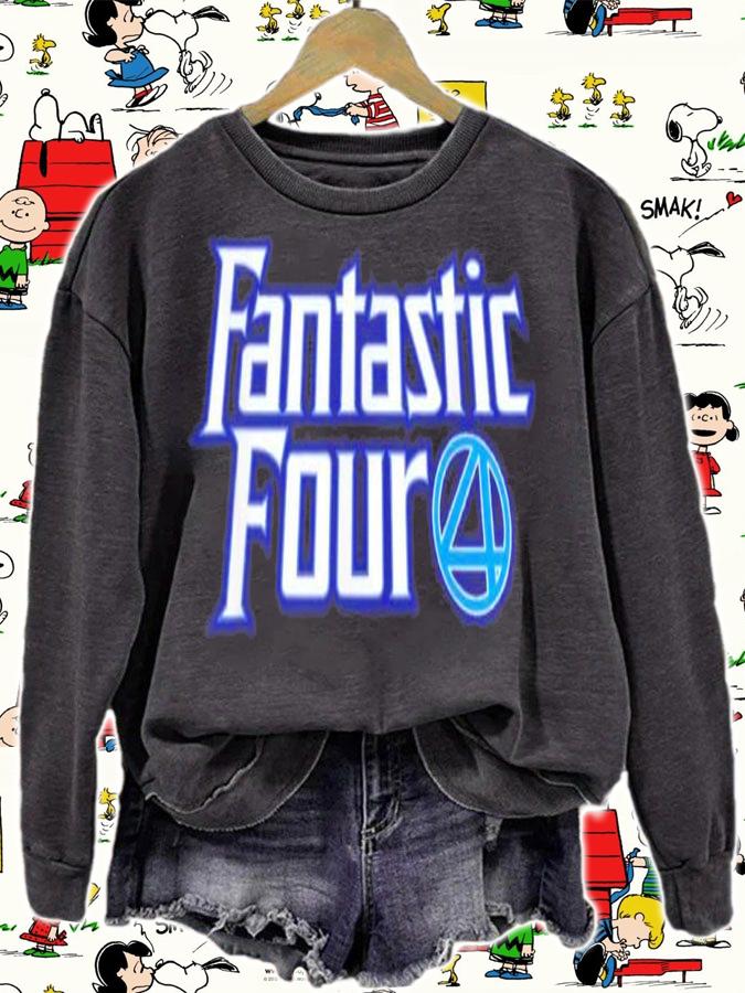 Marvel Fantastic Four 4 Logo Shirt t-shirt