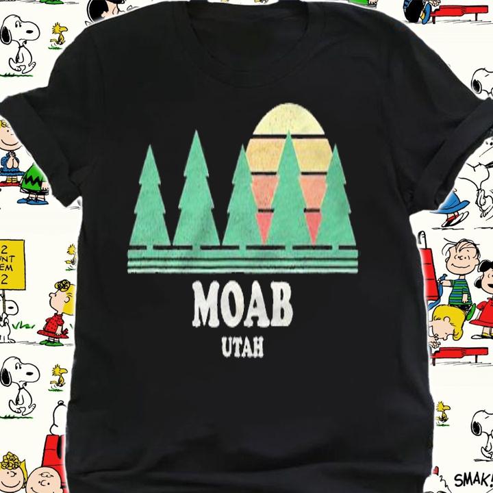Moab Ut Vintage Throwback Tee Retro 70S Design Shirt t-shirt shirt