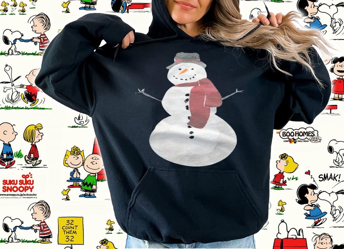 Snowman funny Xmas T-shirt t-shirt hoodie