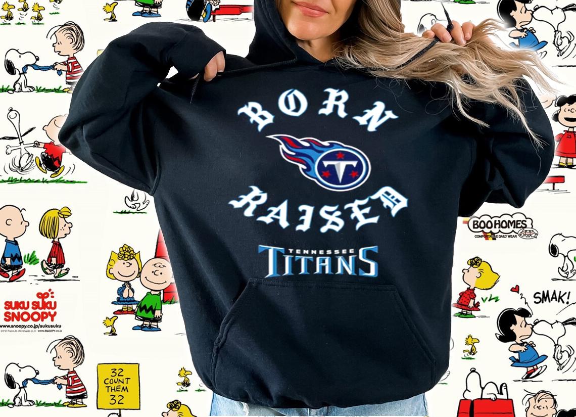 Tennessee Titans Logo Born Raised t-shirt