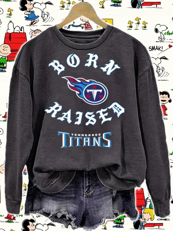 Tennessee Titans Logo Born Raised t-shirt