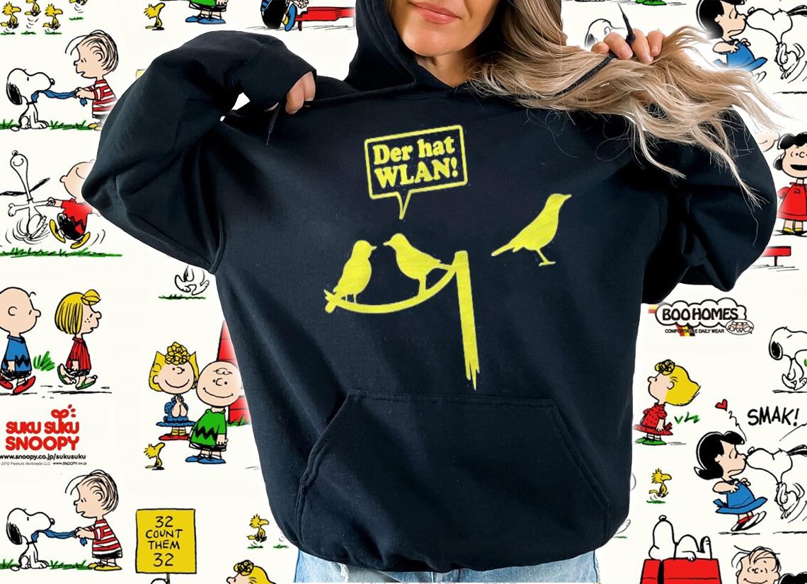 Der Hat Wlan Bird Lover T-shirt