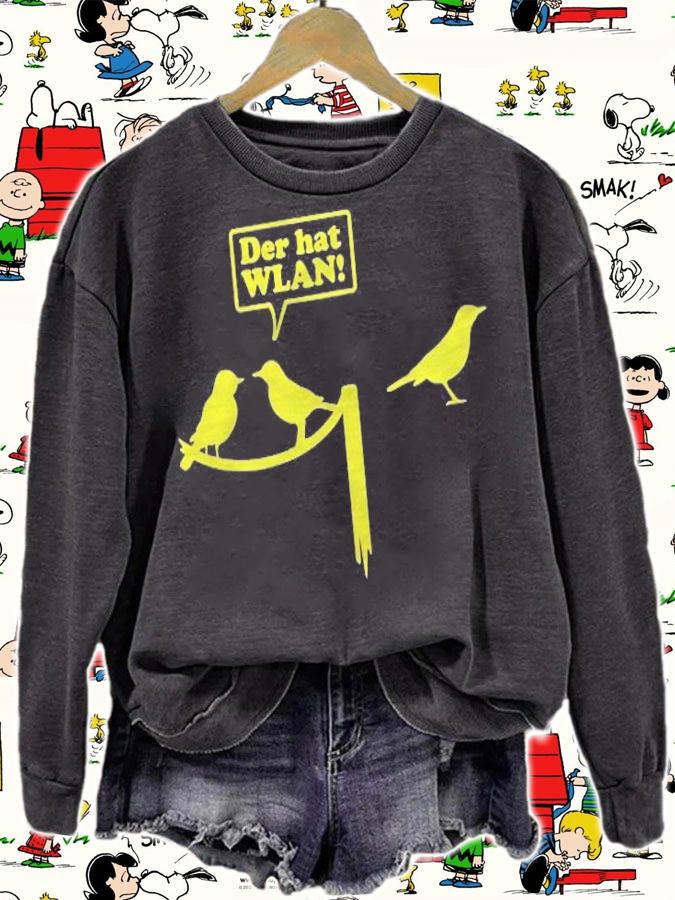 Der Hat Wlan Bird Lover T-shirt