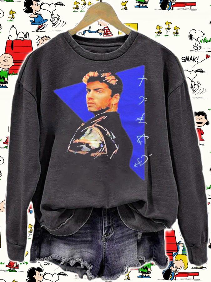 George Michael Portrait Music Gift Shirt sweatshirt
