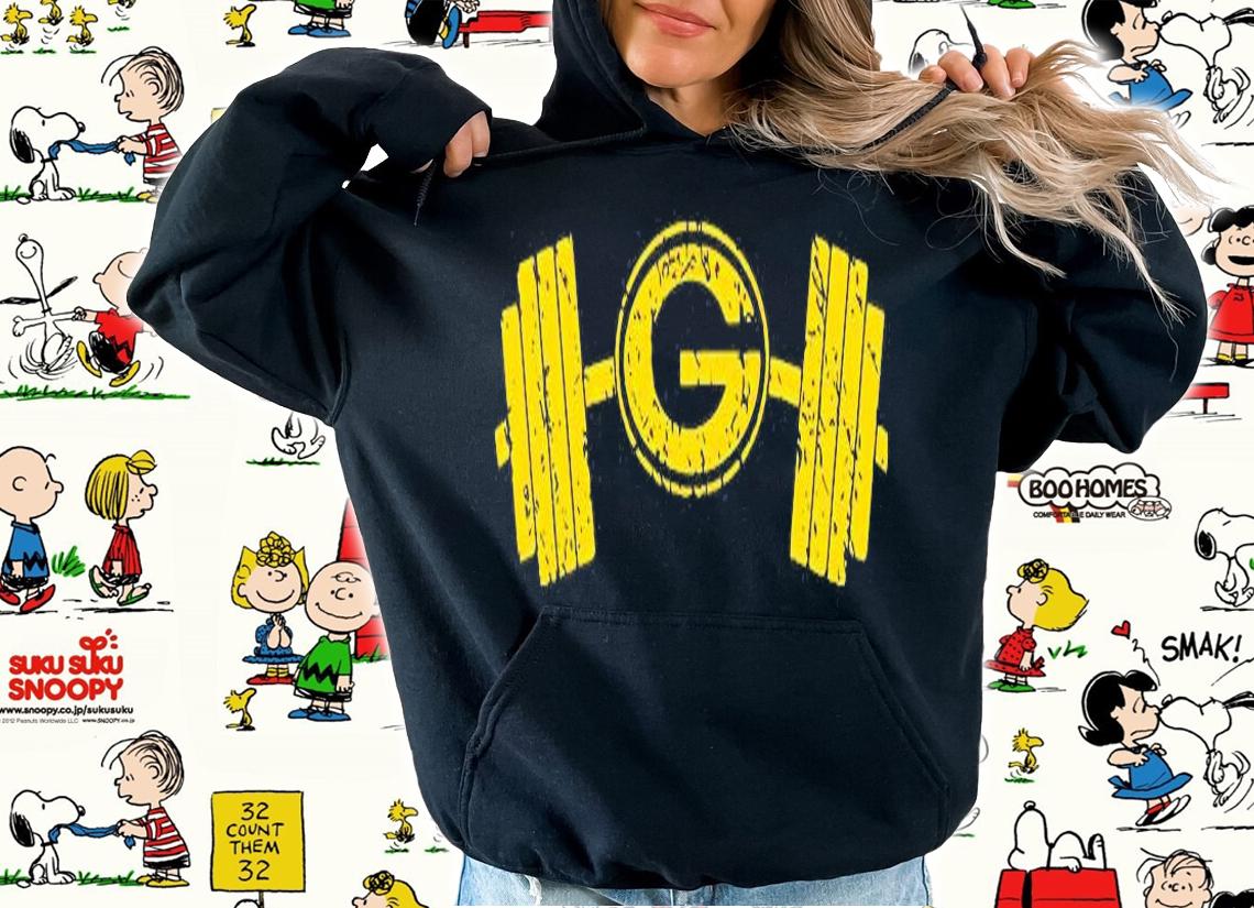 Green Bay Packers Barbell Pack T-Shirt hoodie
