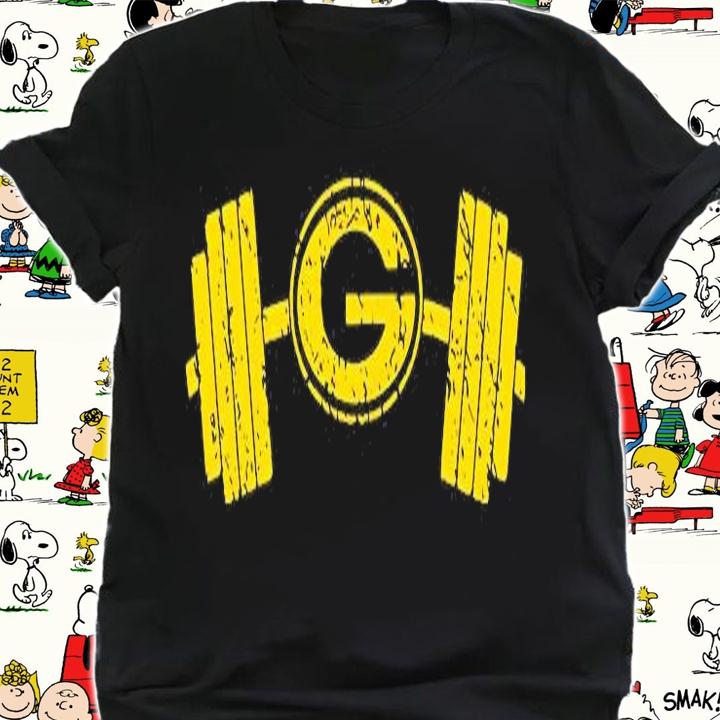 Green Bay Packers Barbell Pack T-Shirt shirt