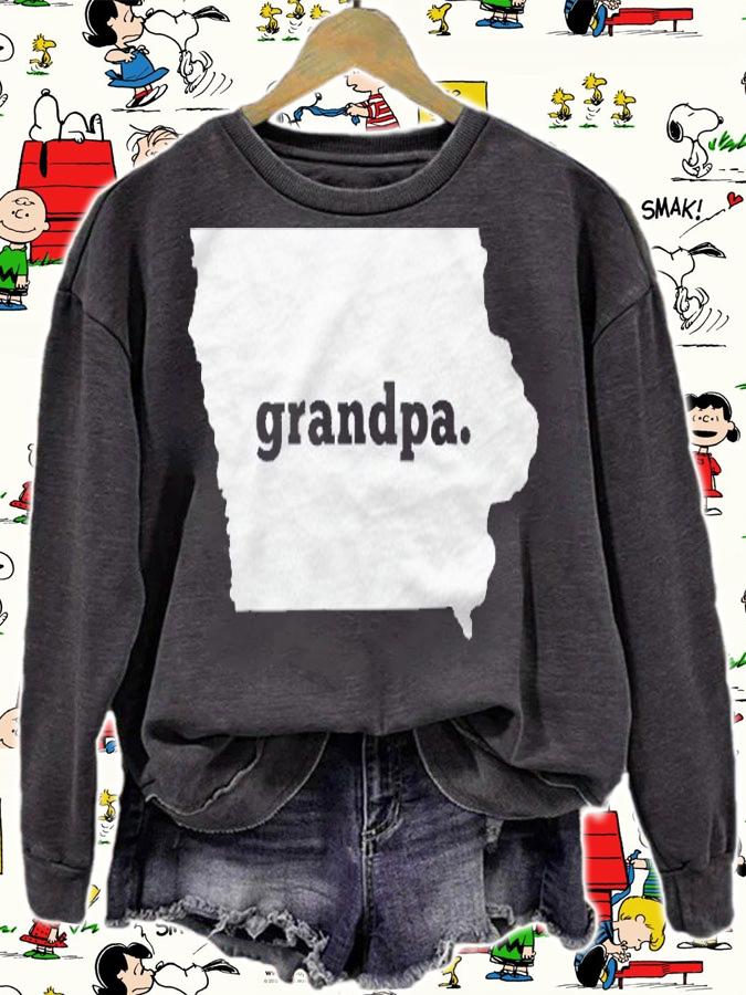 Iowa Grandpa Funny Iowa State Shirt sweatshirt