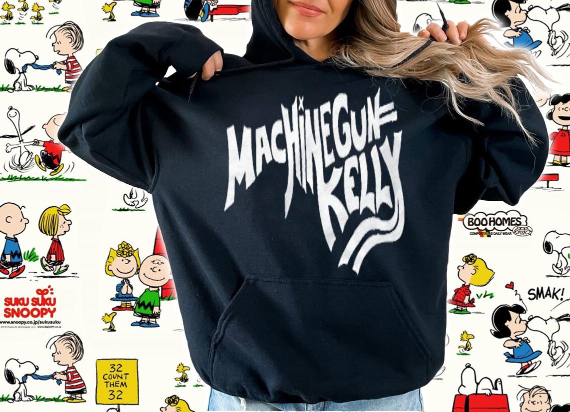Machine Gun Kelly text logo T-shirt hoodie