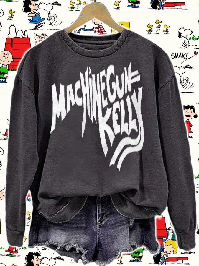 Machine Gun Kelly text logo T-shirt sweatshirt