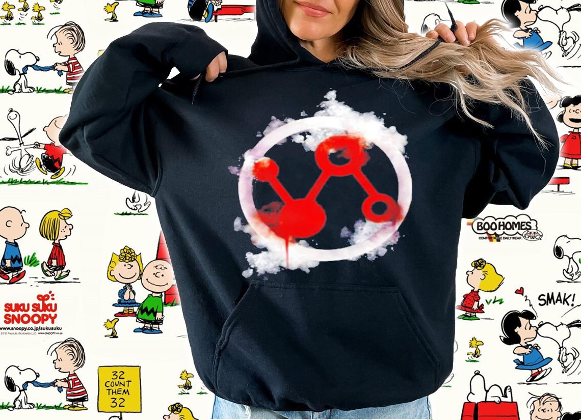 Marvel Avengers Endgame Ant-Man Spray Paint Logo T-Shirt hoodie