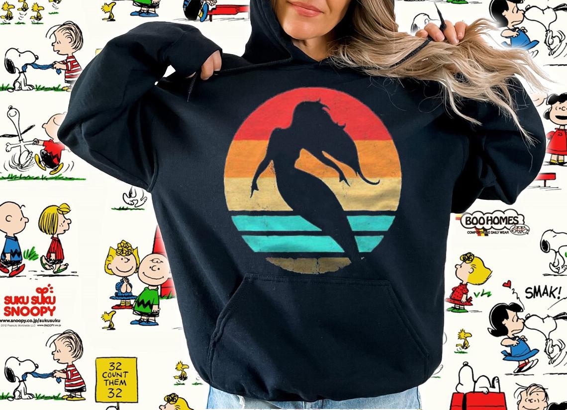 Mermaid Retro Style Vintage Mermaid Lover Gift Shirt