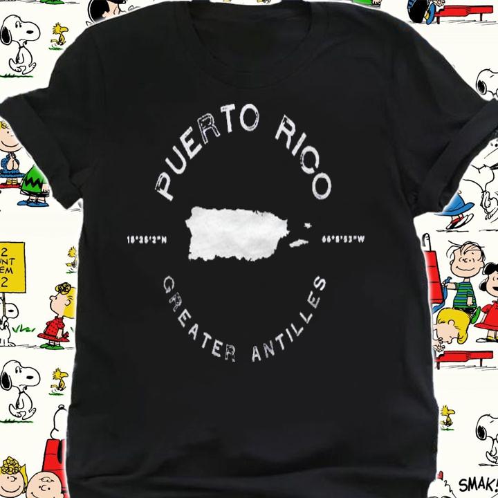 Puerto Rico Graphic Vintage Retro Shirt shirt