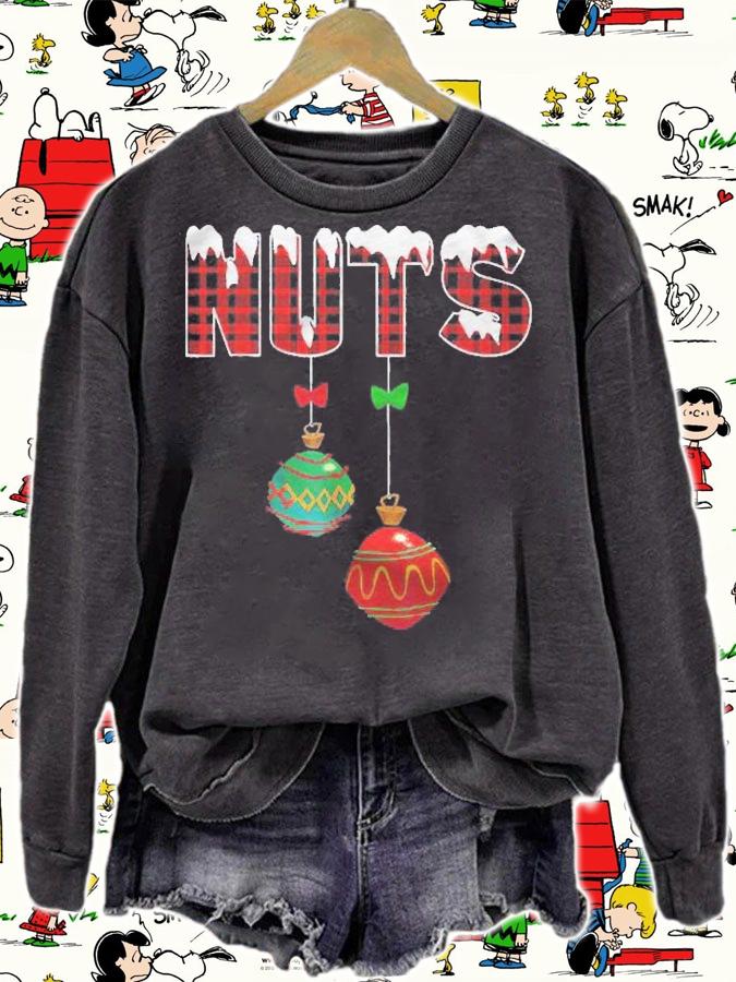 Chest Nuts Funny Matching Chestnuts Christmas Couples Nuts Shirt sweatshirt