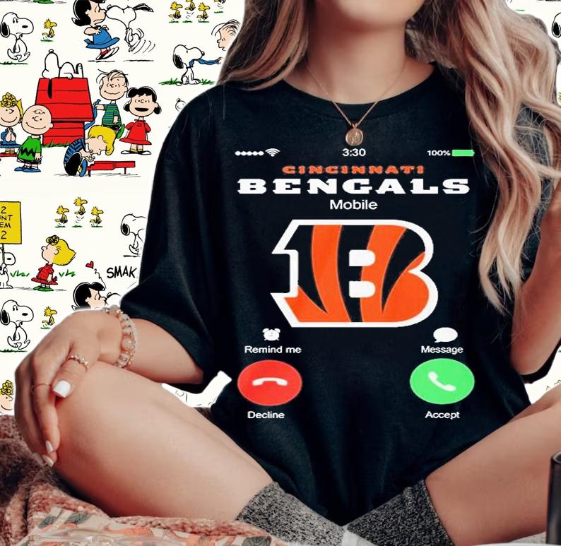 Cincinnati Bengals Is Calling Decline And Accept T-Shirt woman shirt