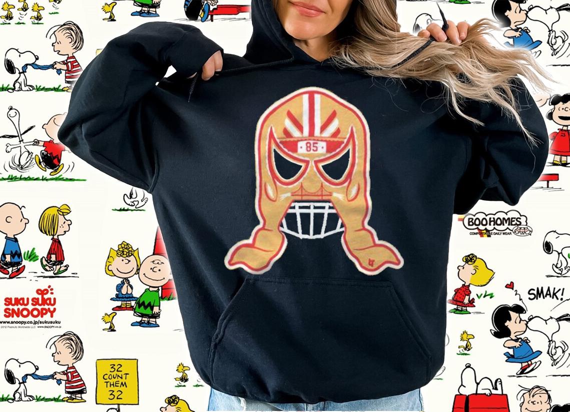 George Kittle lucha mask T-shirt hoodie
